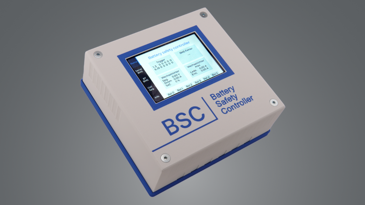 BSC Display-Gehäuse